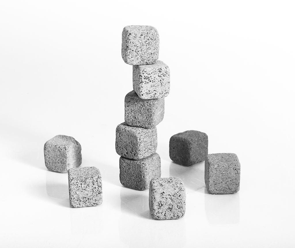 Set 10 pietre pentru racire Cooler – Taşev, Gri & Argintiu Taşev